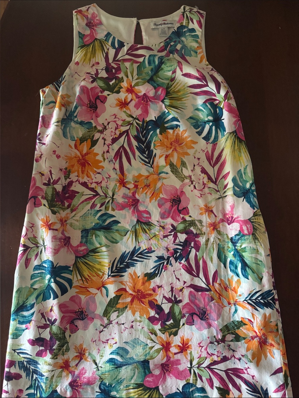 Tommy Bahama 100% Silk Shift Dress - Multicolor Size S/P